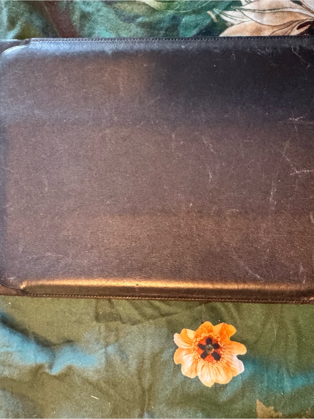 Navy iPad Pro leather Sleeve Case